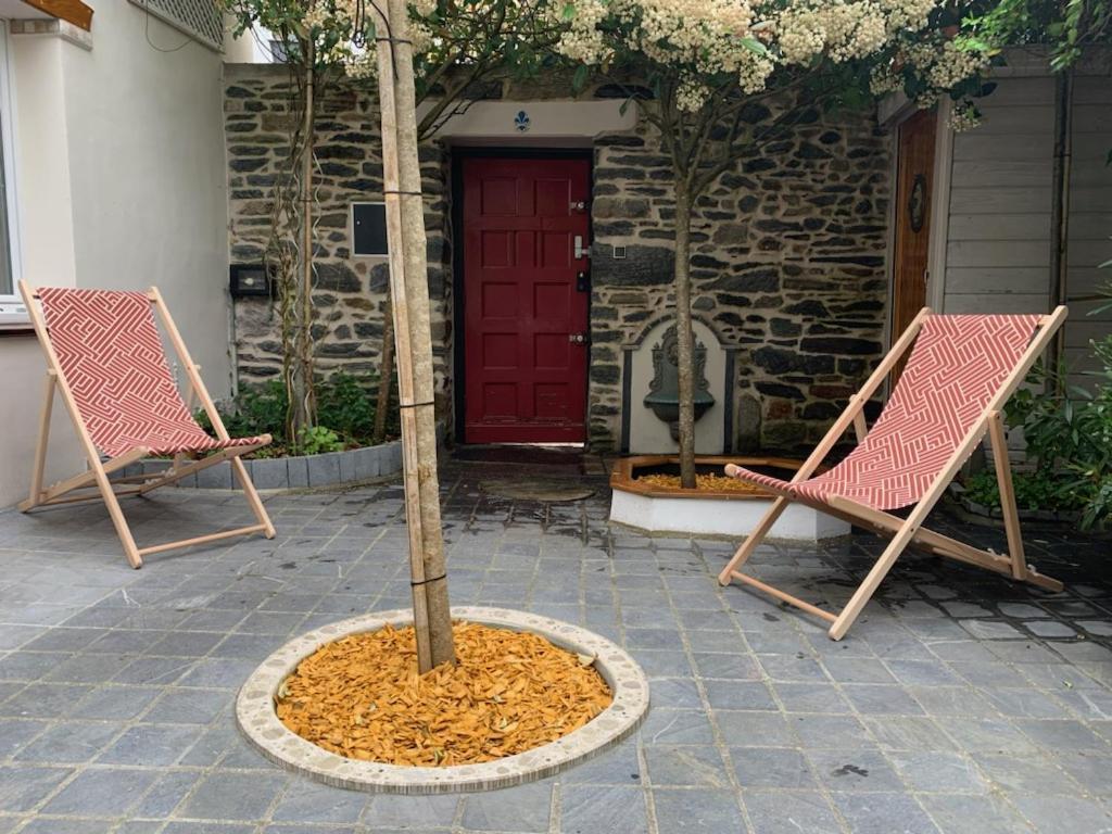 Aux Vieilles Murailles • Charmante Maison & Cour Morlaix Ngoại thất bức ảnh
