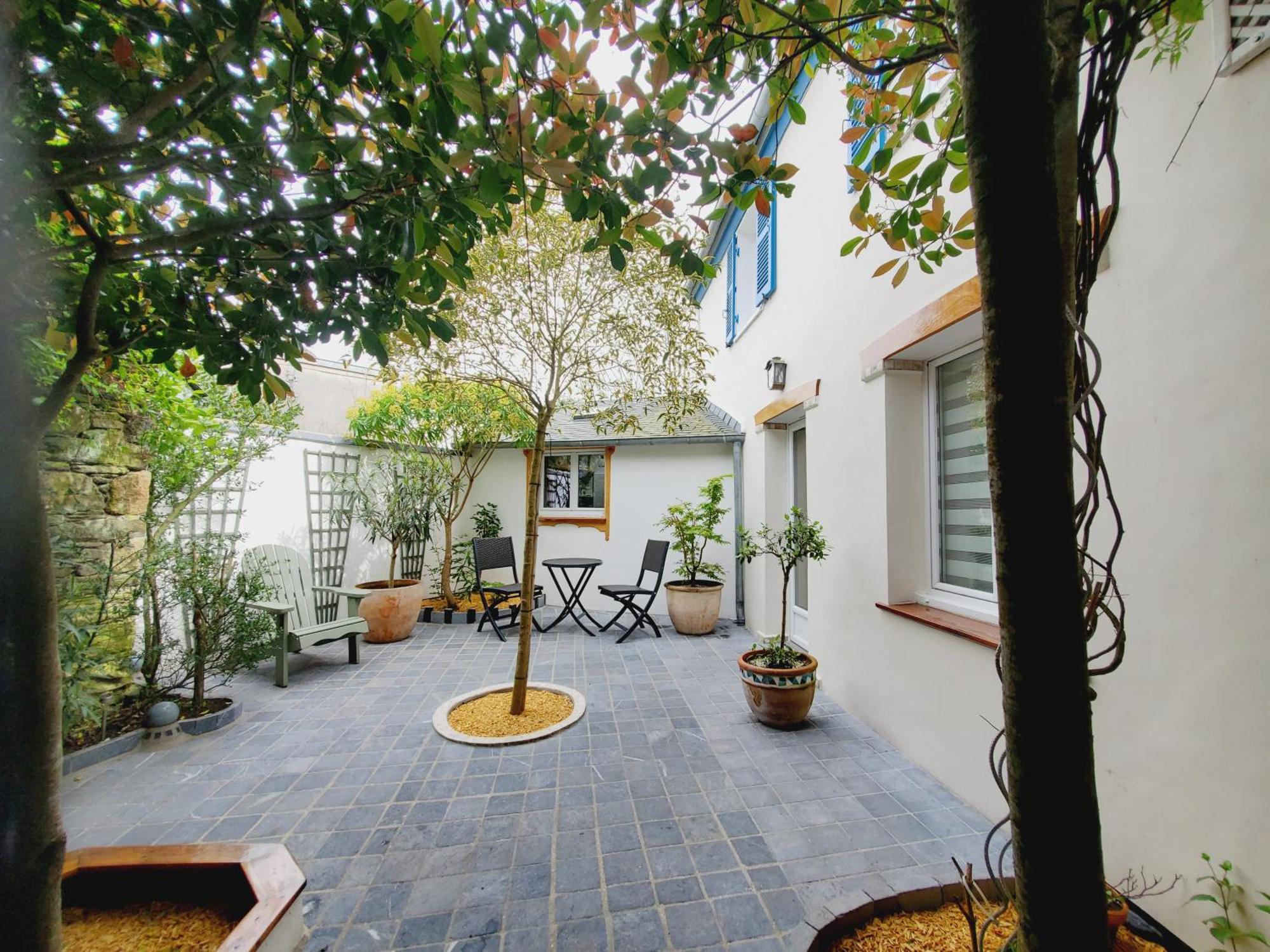 Aux Vieilles Murailles • Charmante Maison & Cour Morlaix Ngoại thất bức ảnh