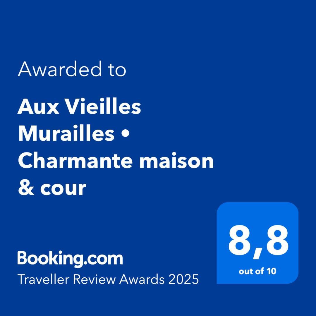 Aux Vieilles Murailles • Charmante Maison & Cour Morlaix Ngoại thất bức ảnh